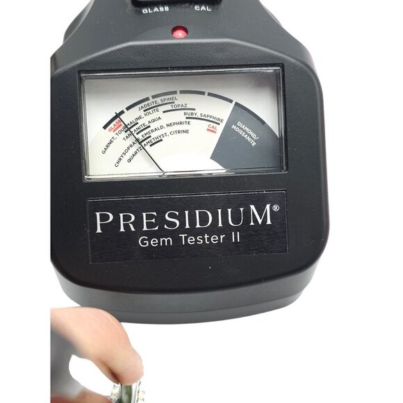 Green Tourmaline Clear Rhinestone Heart Pendant Silver Tone Vintage - Picture 4 of 6